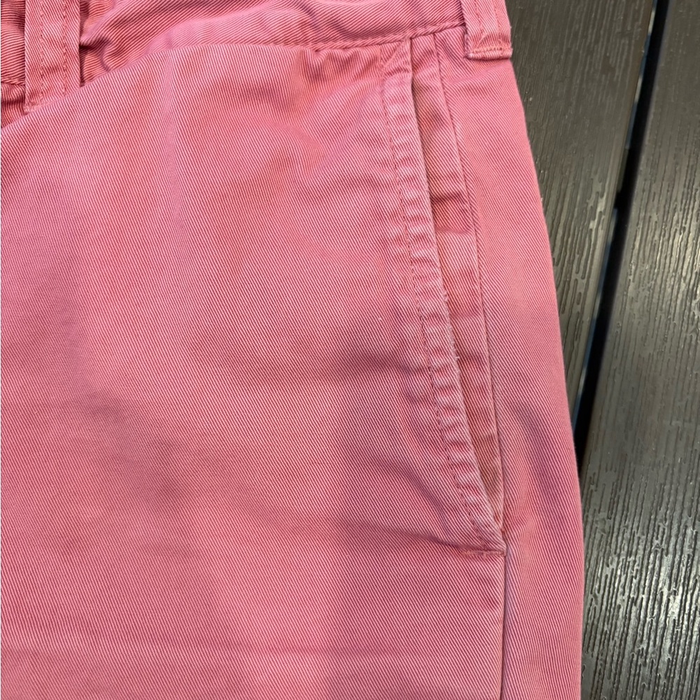 J. Crew Stanton Short Light Red/salmon 32” waist. 7” inseam - Picture 8 of 8
